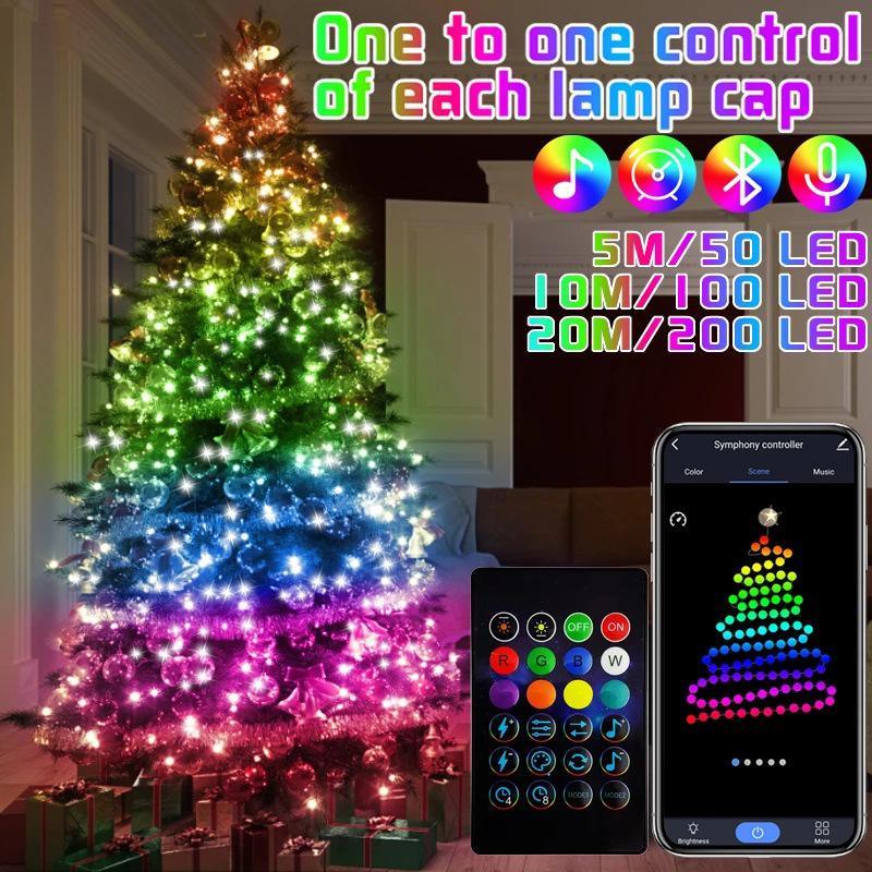 Luz Led RGB para o Natal