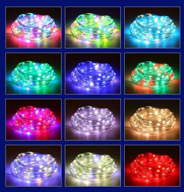 Luz Led RGB para o Natal